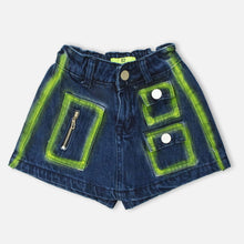 Load image into Gallery viewer, Blue Denim Skort
