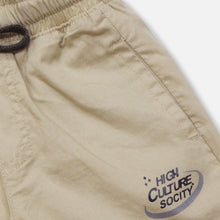 Load image into Gallery viewer, Elasticated Waist Shorts- Beige
