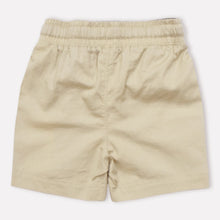 Load image into Gallery viewer, Elasticated Waist Shorts- Beige
