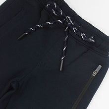 Load image into Gallery viewer, Blue &amp; Black Regular Fit Joggers
