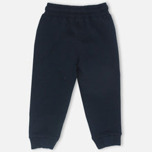 Load image into Gallery viewer, Blue &amp; Black Regular Fit Joggers
