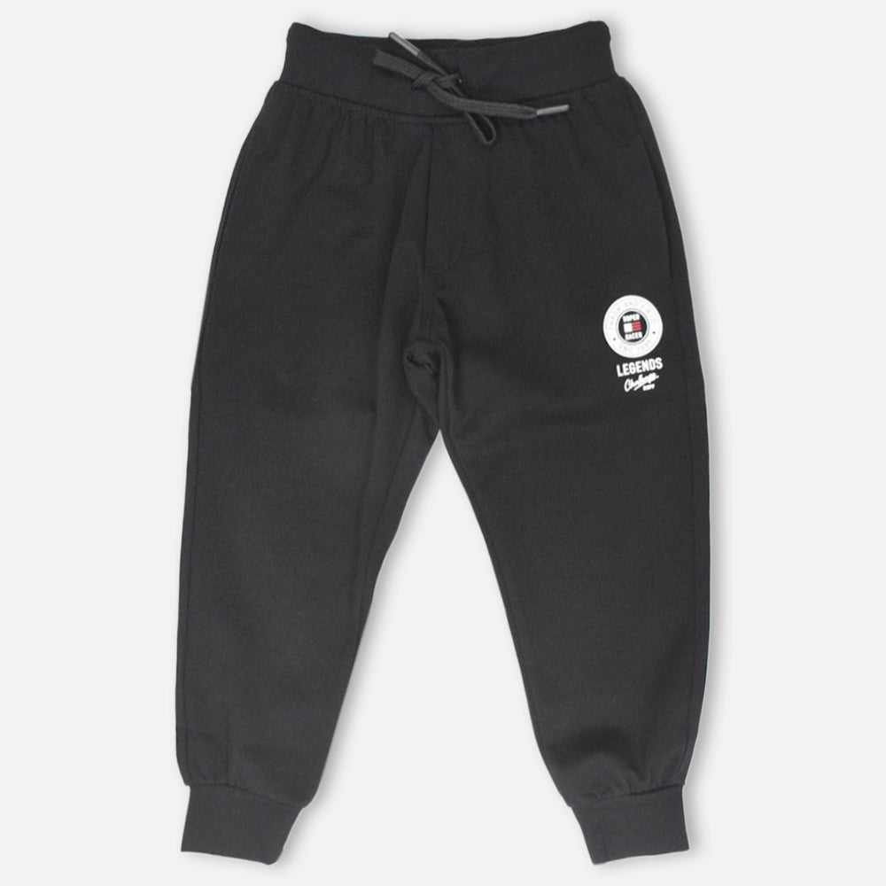 Black Regular Fit Joggers