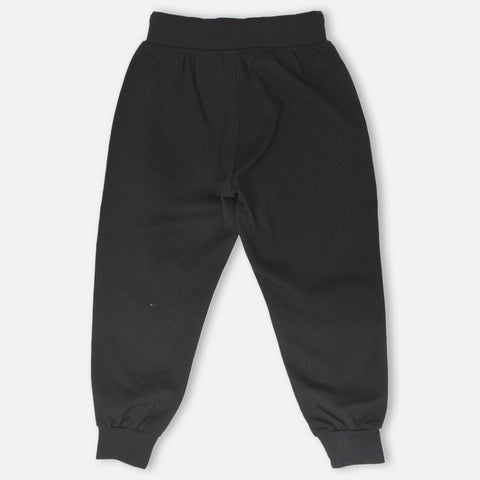 Black Regular Fit Joggers