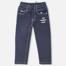 Load image into Gallery viewer, Blue Elasticated Waist Jeans
