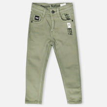 Load image into Gallery viewer, Green &amp; Grey Regular Fit Pant
