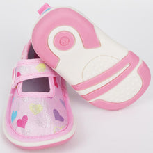 Load image into Gallery viewer, Pink Heart Theme Velcro Strap Shoes With Chu Chu Music Sound
