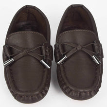 Load image into Gallery viewer, Black &amp; Brown Slip On Loafers
