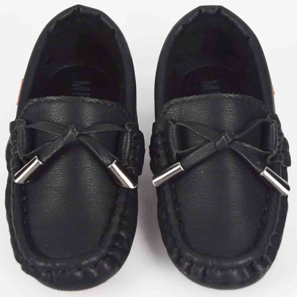 Black & Brown Slip On Loafers