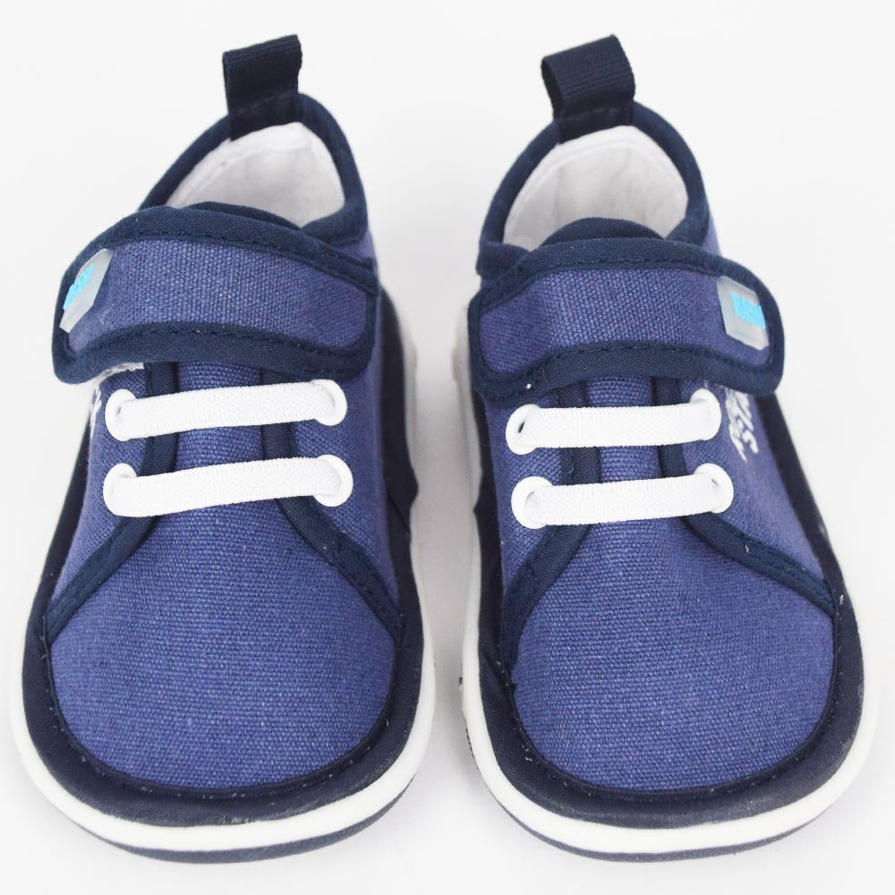 Blue Velcro Strap Casual Shoes With Chu Chu Music Sound