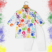 Load image into Gallery viewer, Colorful Holi Theme Kurta With Pajama
