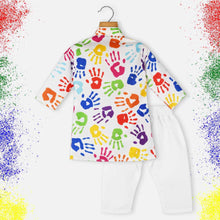 Load image into Gallery viewer, Colorful Holi Theme Kurta With Pajama
