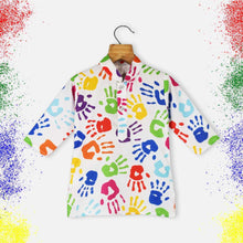 Load image into Gallery viewer, Colorful Holi Theme Kurta With Pajama
