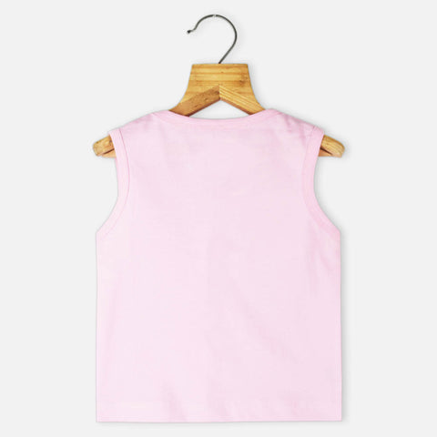 Pink Pooh Theme Tank T-Shirt