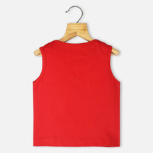 Load image into Gallery viewer, Red Bugs Bunny Theme Tank T-Shirt
