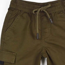Load image into Gallery viewer, Green Cargo Joggers Pants
