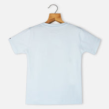 Load image into Gallery viewer, Blue Astronaut Theme Half Sleeves T-Shirt
