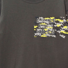 Load image into Gallery viewer, Grey Embroidered Full Sleeves T-Shirt
