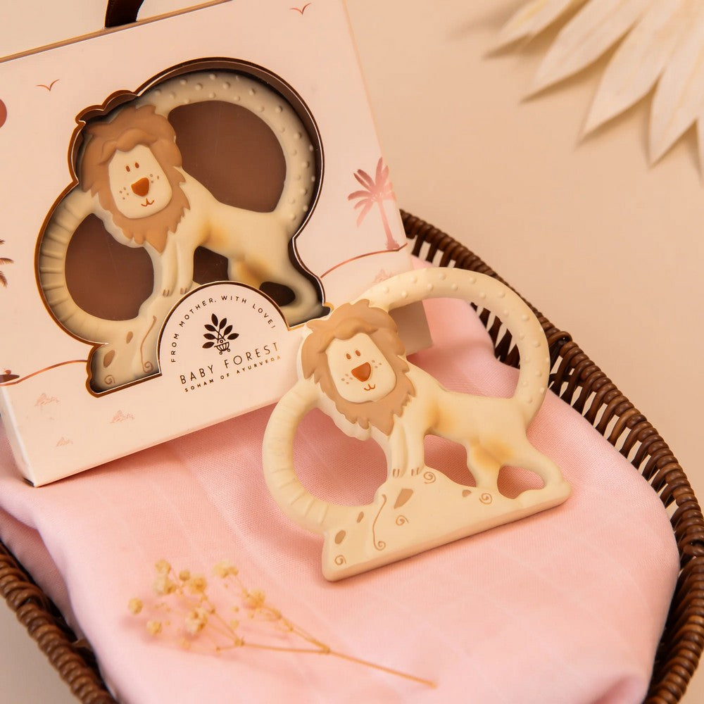 Natkhat Sher Natural Rubber Baby Teether