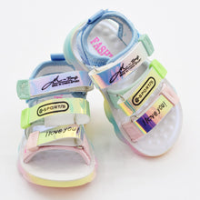 Load image into Gallery viewer, Holographic Straps With Velcro Closure Sandals
