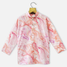 Load image into Gallery viewer, Pink  Abstract Printed Kurta With Pajama
