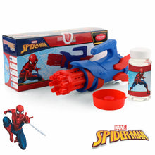 Load image into Gallery viewer, Marvel Spiderman Gatling Bubble Maker Automatic Toy
