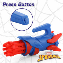 Load image into Gallery viewer, Marvel Spiderman Gatling Bubble Maker Automatic Toy
