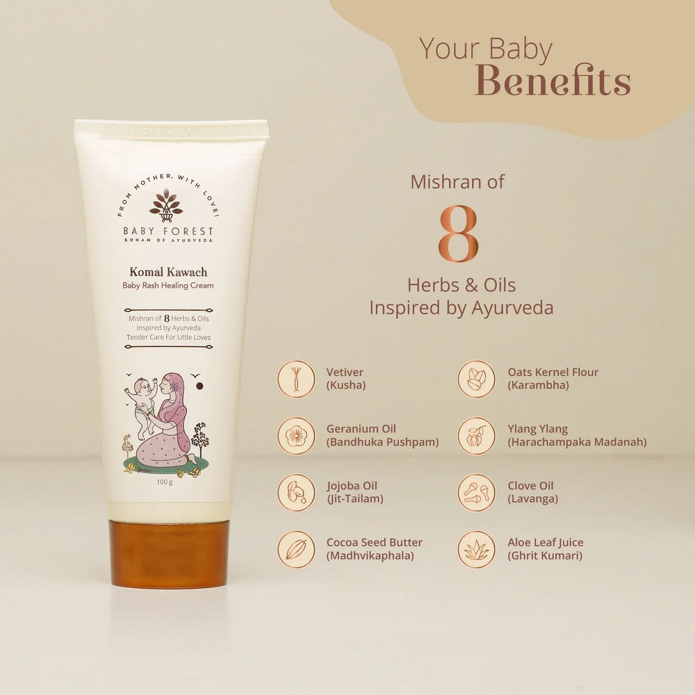 Komal Kawach Baby Rash Healing Cream