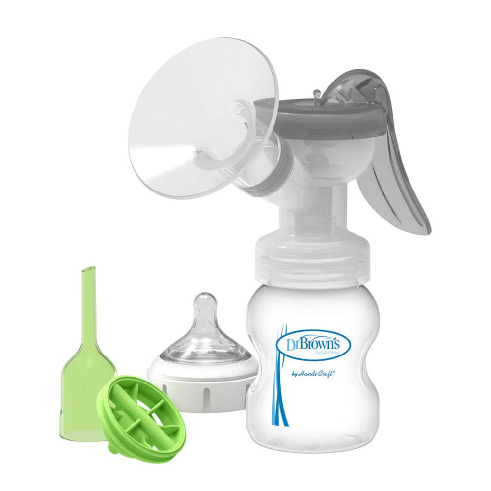 Manual Breast Pump With Silicone Shield