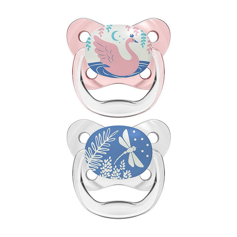 Dr Brown Butterfly Shield Pacifier Prevent Glow In The Dark - Stage 1 (Birth To 6 Months)