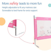 Load image into Gallery viewer, Pink Comfy Baby Bed Rail
