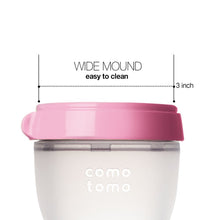 Load image into Gallery viewer, Pink Silicone Feeding Bottle - 150 ml
