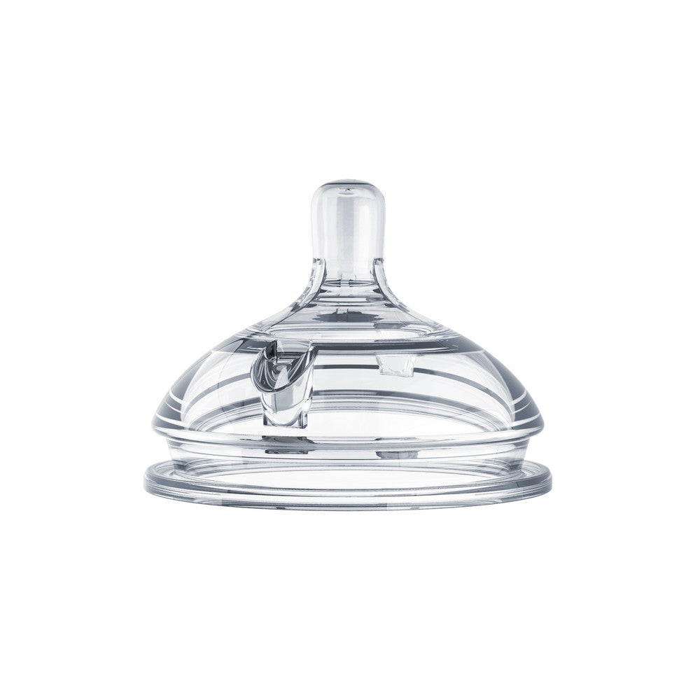Silicone Fast Flow Nipple - Pack of 2