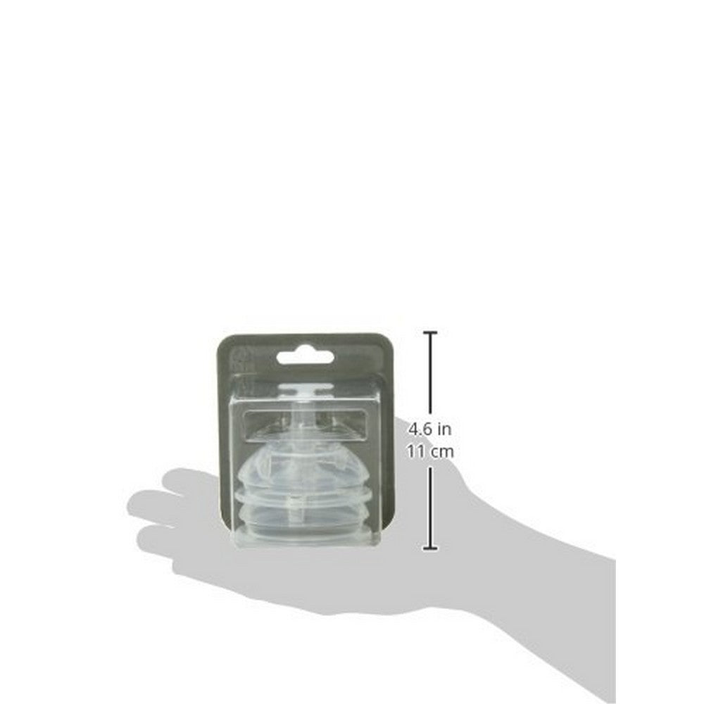 Silicone Fast Flow Nipple - Pack of 2