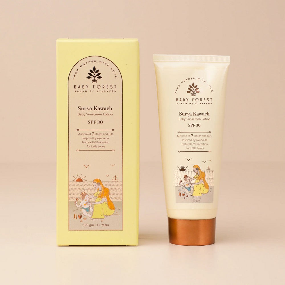 Surya Kawach SPF30 Baby Sunscreen Lotion