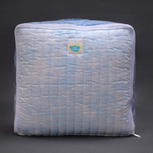 Load image into Gallery viewer, Blue Organic Cotton Storage Bag
