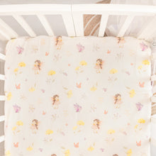 Load image into Gallery viewer, Pixie Dust Organic Cot Bedsheet
