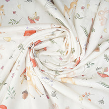 Load image into Gallery viewer, Woodland Organic Cot Bedsheet
