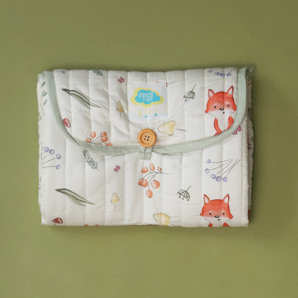 Woodland Organic Cotton On The Go Changing Mat