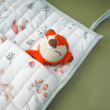 Load image into Gallery viewer, Woodland Cot Organic Cotton Crib Organiser
