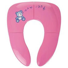 Load image into Gallery viewer, Bear Theme Folding Toilet Seat
