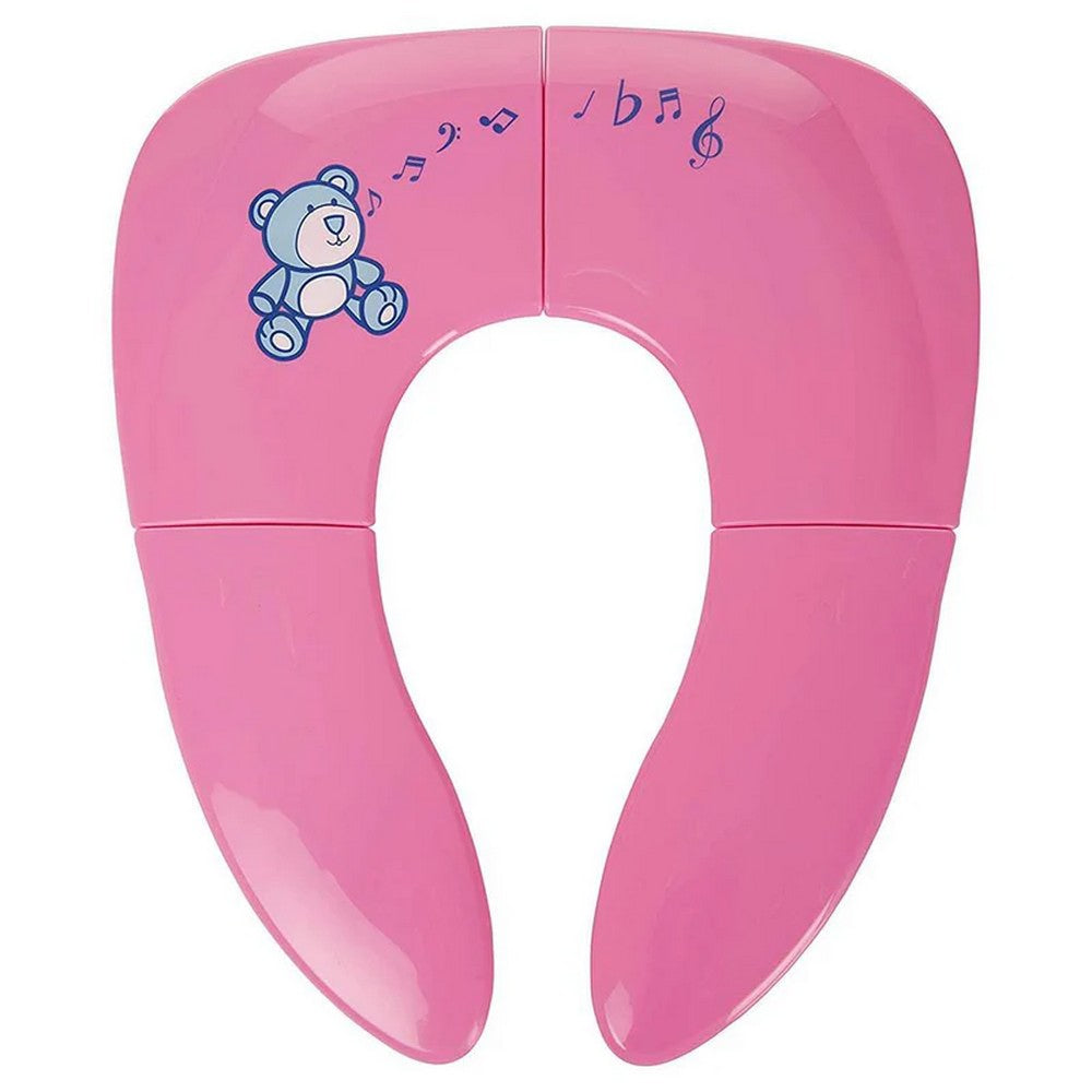 Bear Theme Folding Toilet Seat