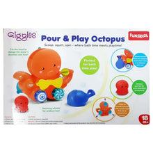 Load image into Gallery viewer, Pour &amp; Play Octopus Bath Toy
