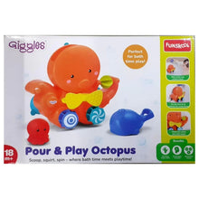 Load image into Gallery viewer, Pour &amp; Play Octopus Bath Toy
