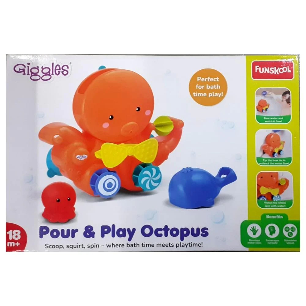 Pour & Play Octopus Bath Toy