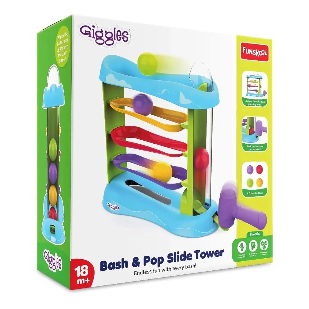 Giggles Bash & Pop Slide Tower