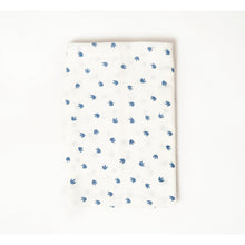 Load image into Gallery viewer, White Little Dino Paw Muslin Swaddle
