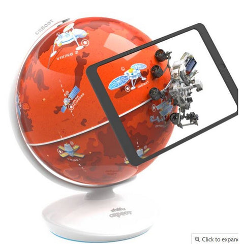 Red Orboot Mars Planet Educational Toy