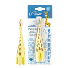 Load image into Gallery viewer, Yellow Giraffe Printed Toothbrush
