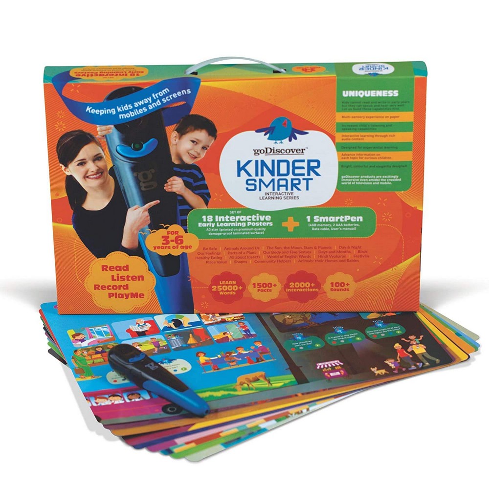 Kinder Smart Interactive Early Learning Posters