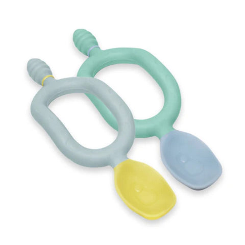 Multi Stage Baby Weaning Spoon & Dipper - Pack Of 2